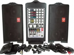PA Sound System w/ speaker stands